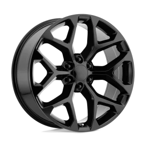 OE Creations – PR176 – Black – 22″x9″ 24mm – All weather Wheels – 176GB-2295824